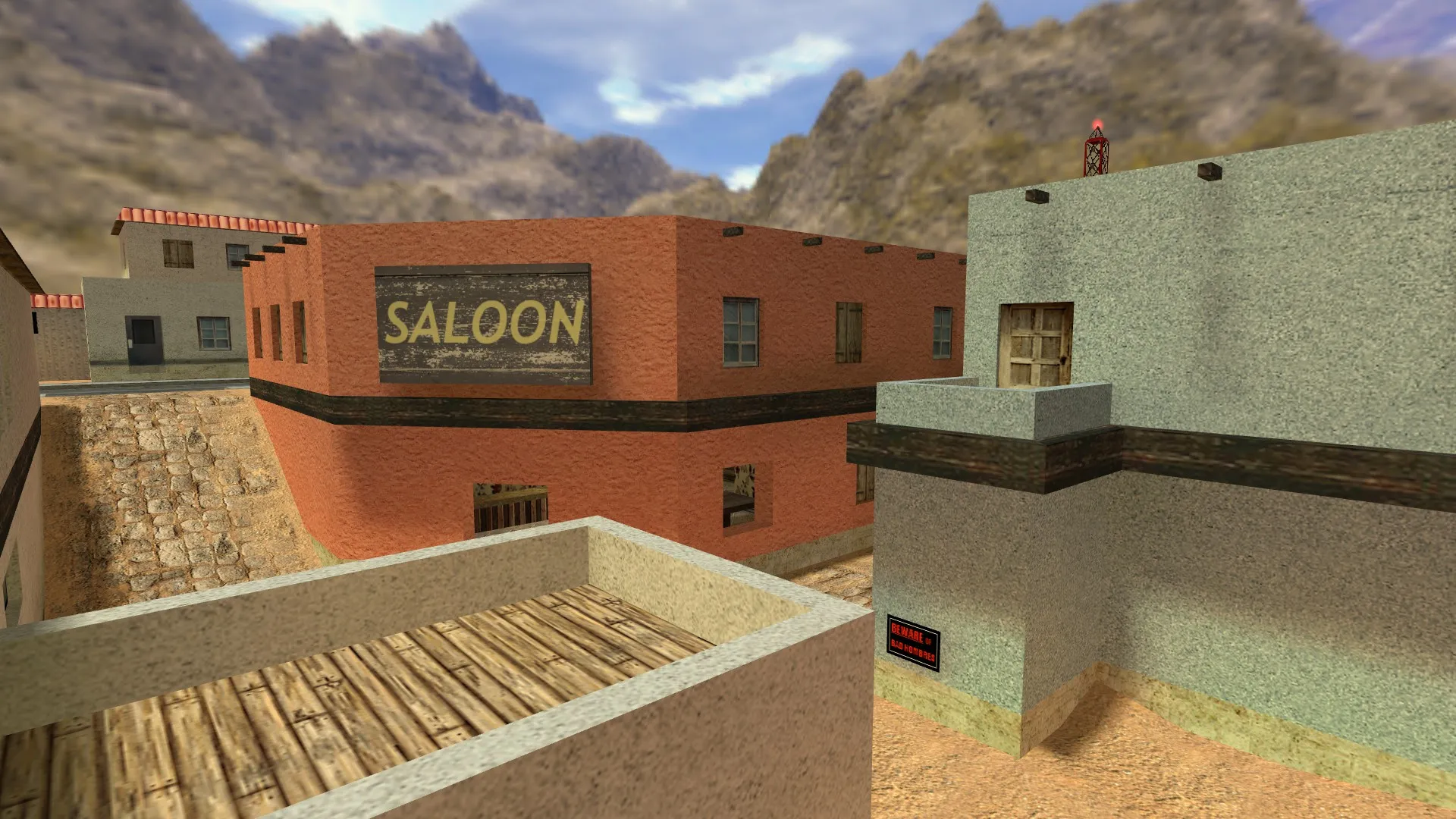 Скриншот  de_edifice для CS 1.6: тактики за CT/T, точки, .nav и оптимизация wpoly/epoly