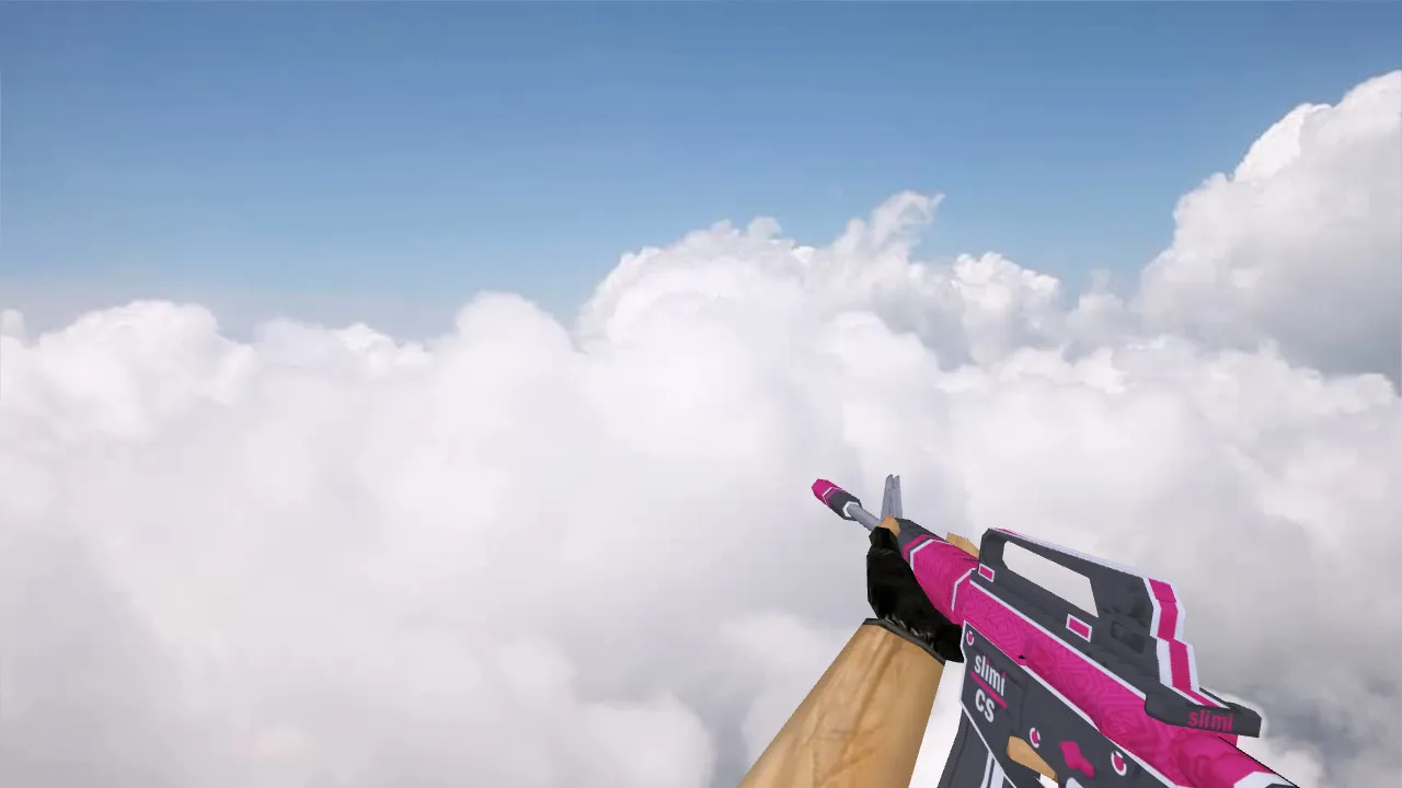 Скриншот Модель M4A1 Grand Supreme v_model для CS 1.6: звуки, анимация осмотра, качество текстур и настройка