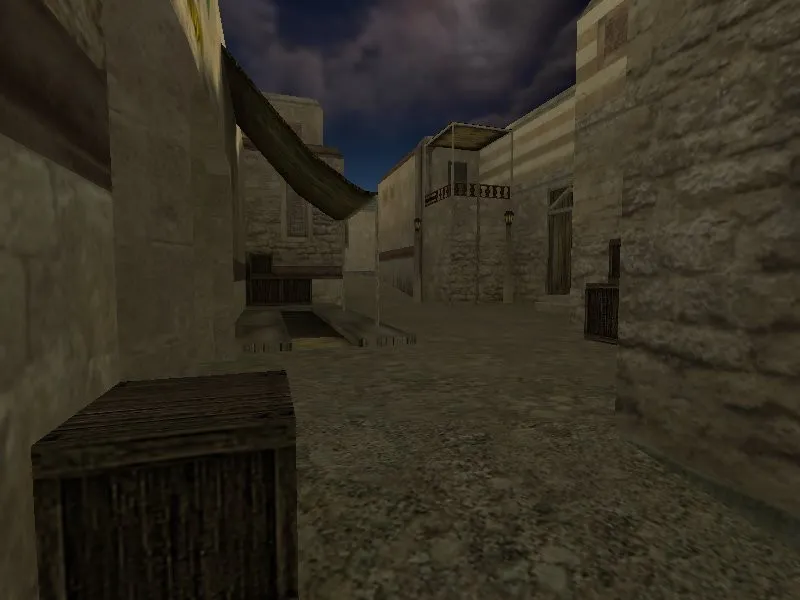 Скриншот  de_hassan карта для CS 1.6: точки, раунды, .nav для ботов, баланс сторон и оптимизация