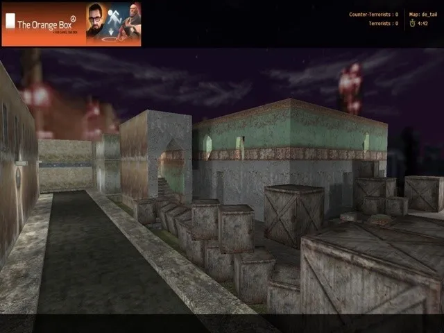 Скриншот Карта «de_tail» для CS 1.6: Анализ и Тактика
