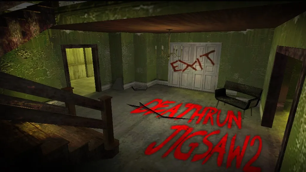 Скриншот  deathrun_jigsaw2 для CS 1.6: карта deathrun, баланс сторон, точки и .nav для ботов