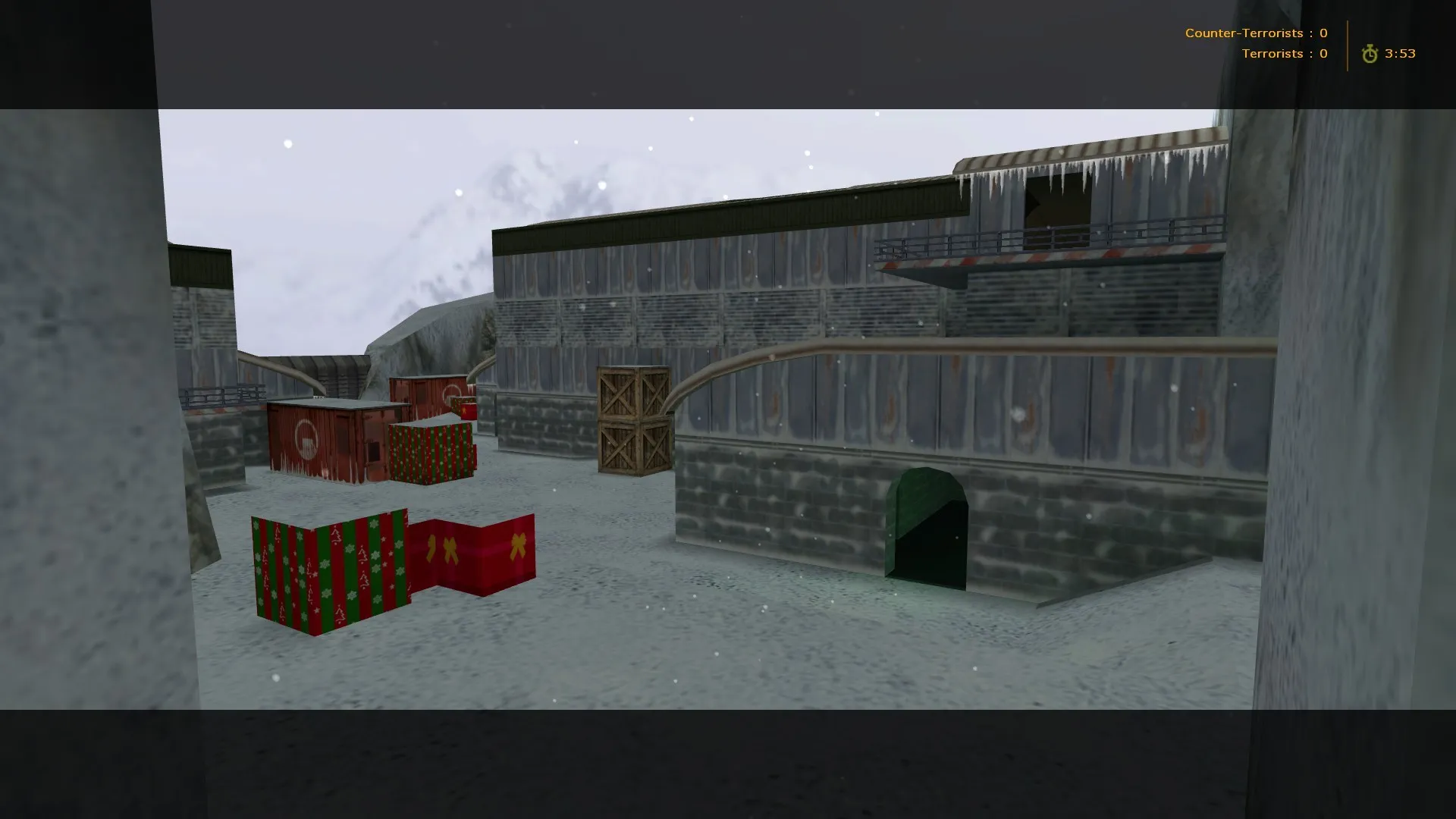 Скриншот  Карта de_nuke2x2_snow для CS 1.6 - Тактические возможности и оптимизация