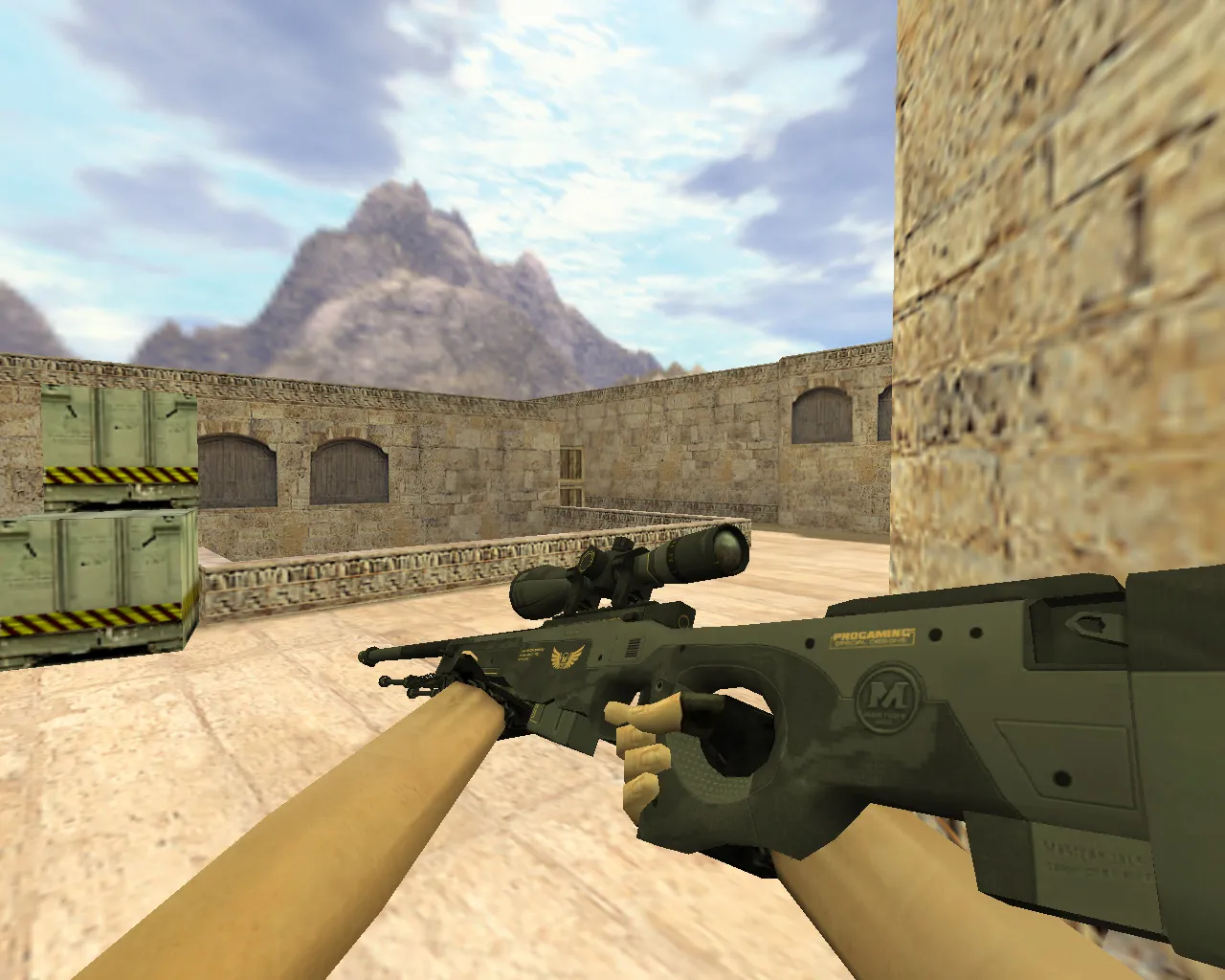 Скриншот Модель AWP Элитное снаряжение для CS 1.6