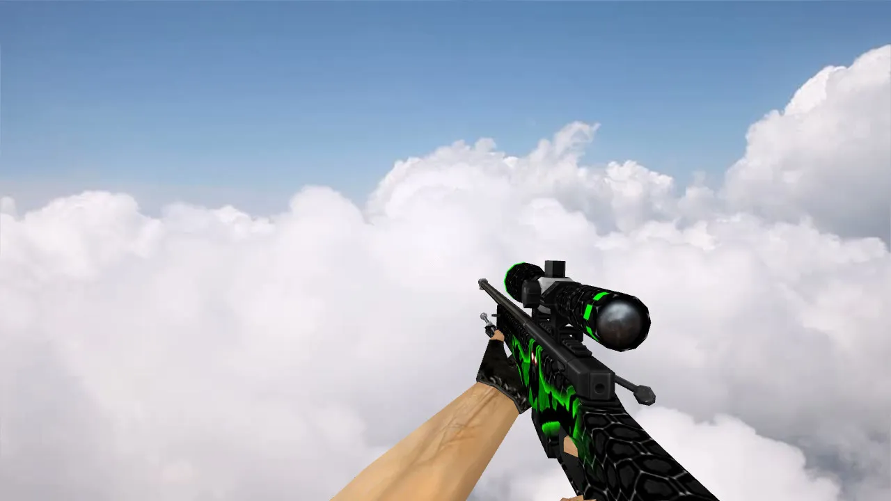 Скриншот AWP Revenant для CS 1.6 - Модель с высокой детализацией