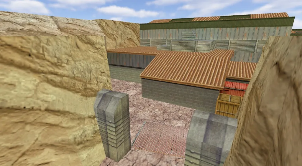 Скриншот Карта «de_nuqe» для CS 1.6