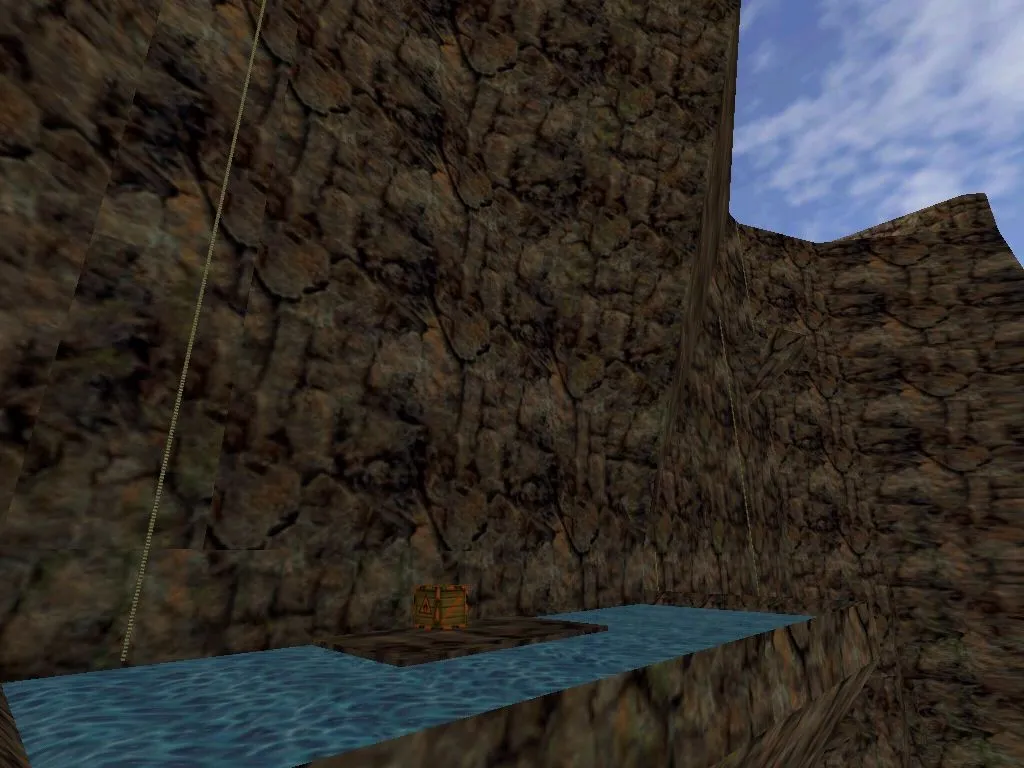 Скриншот Карта «climb» для CS 1.6: тренировка трюков, маршруты, точки зацепа и оптимизация