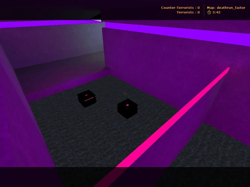 Скриншот  deathrun_factor для CS 1.6: карты deathrun, тактика за терр/контр, боты .nav, оптимизация