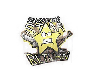 Скриншот Граффити «Возвращение падающей звезды» для CS 1.6 - Уникальный стиль