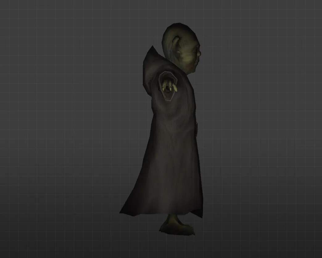 Скриншот Модель «Магистр Йода» для CS 1.6 - Уникальный скин для фанатов Звездных Войн