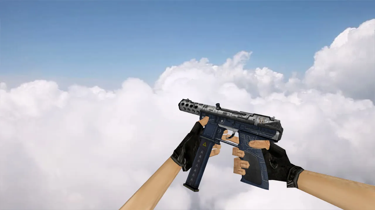 Скриншот Модель TEC-9 Jet Engine для CS 1.6 - Качественные текстуры и анимация