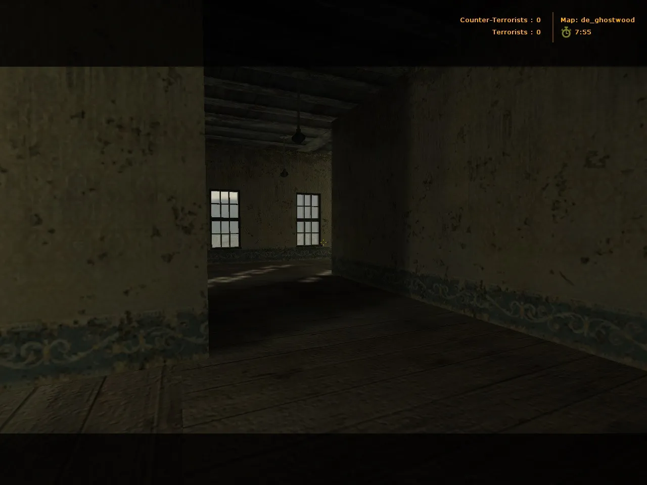 Скриншот  de_ghostwood для CS 1.6: обзор DE-карты, точки, маршруты и настройки ботов