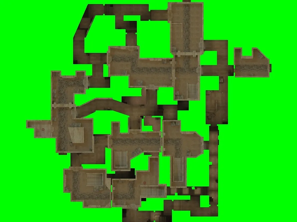 Скриншот  Карта de_lietah для CS 1.6: Тактические особенности и детали