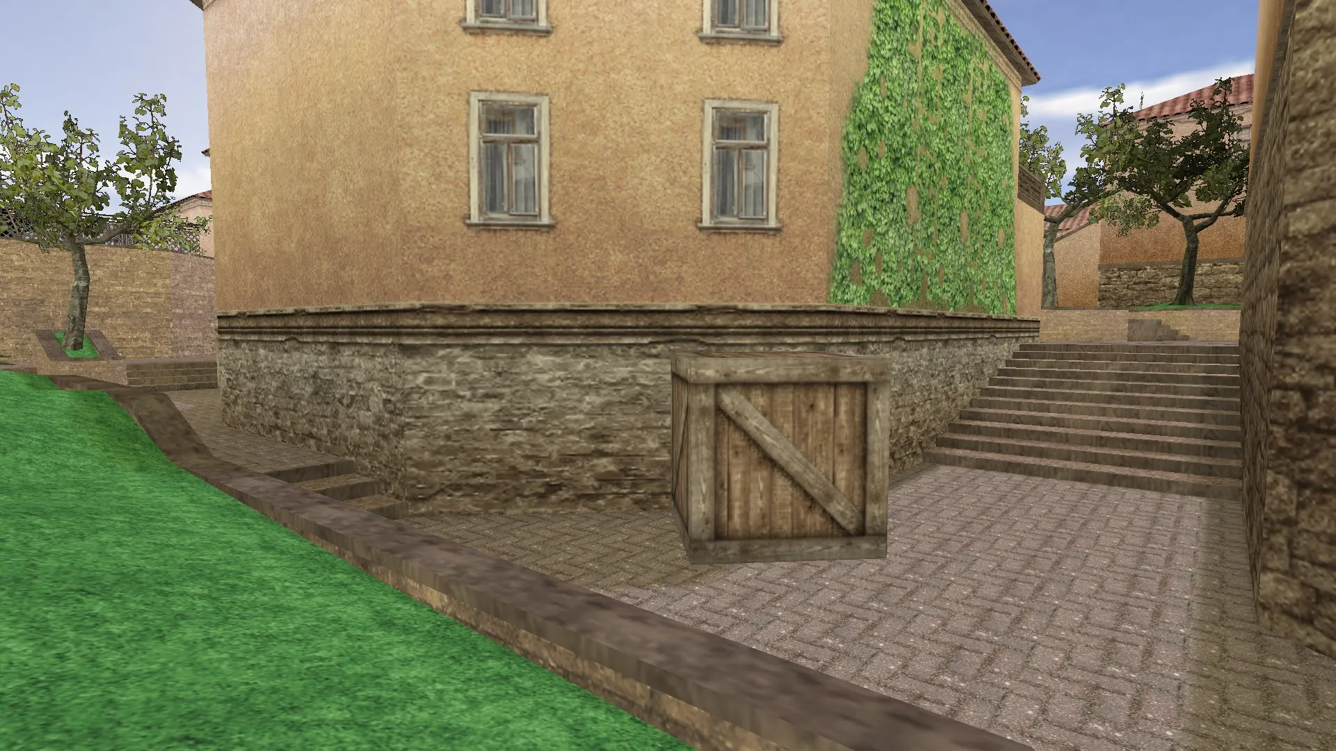 Скриншот  Карта de_nereza для CS 1.6 - Тактическое преимущество и баланс