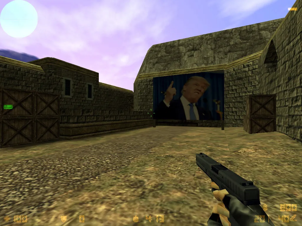 Скриншот  Карта de_impeachment для CS 1.6 – Тактическое превосходство в игре