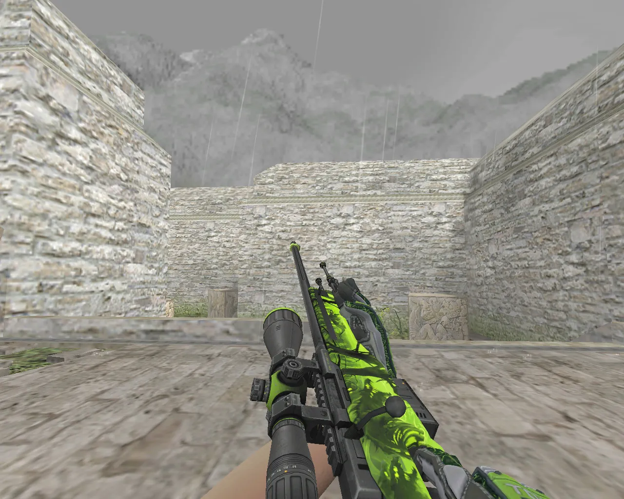 Скриншот AWP «Распространение» (Containment Breach) для CS 1.6 - Модели оружия