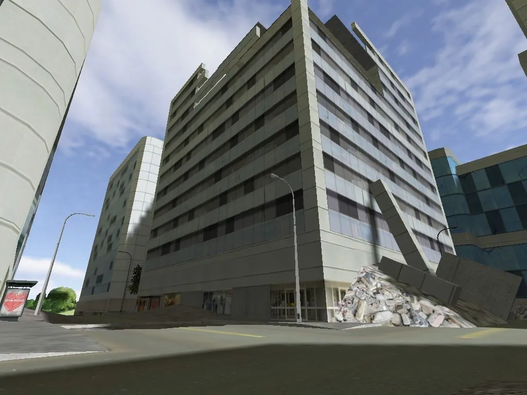 Скриншот  Карта de_skybuilding для CS 1.6: Тактика и Особенности