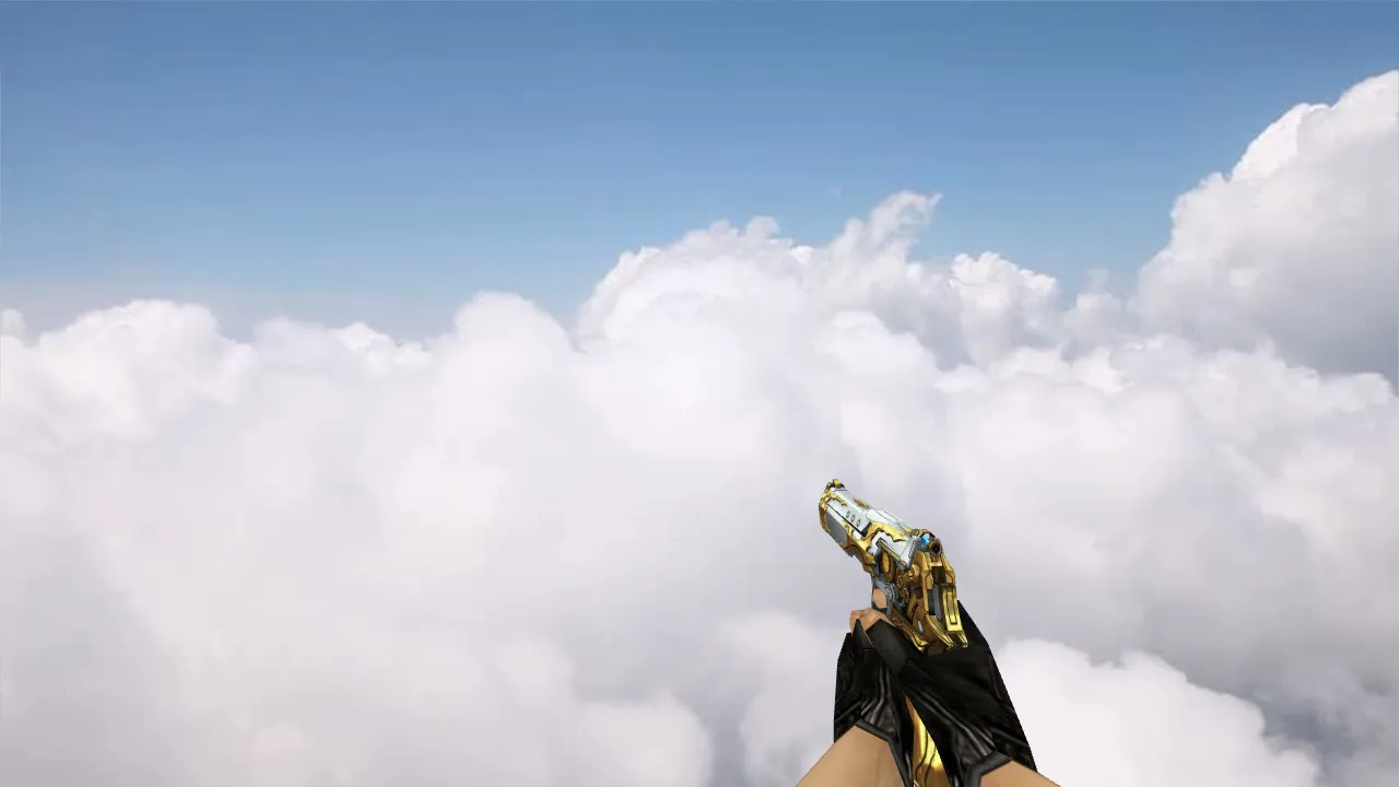 Скриншот Модель «Deagle Eldorado» для CS 1.6 - Качественные текстуры и анимация