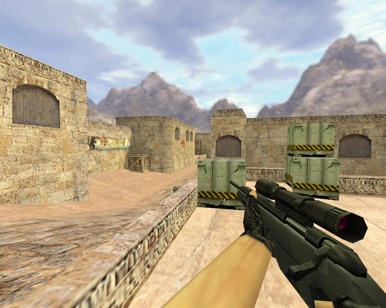 Скриншот Модель «Scout Черный» для CS 1.6 - Качественные текстуры и анимации