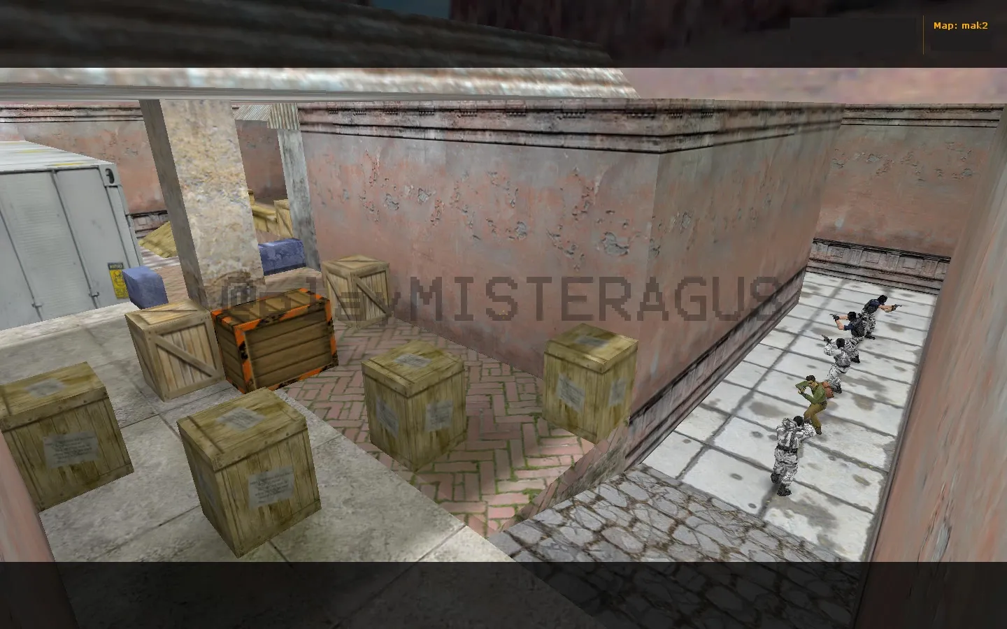 Скриншот  Карта «mak2» для CS 1.6: Тактика и особенности