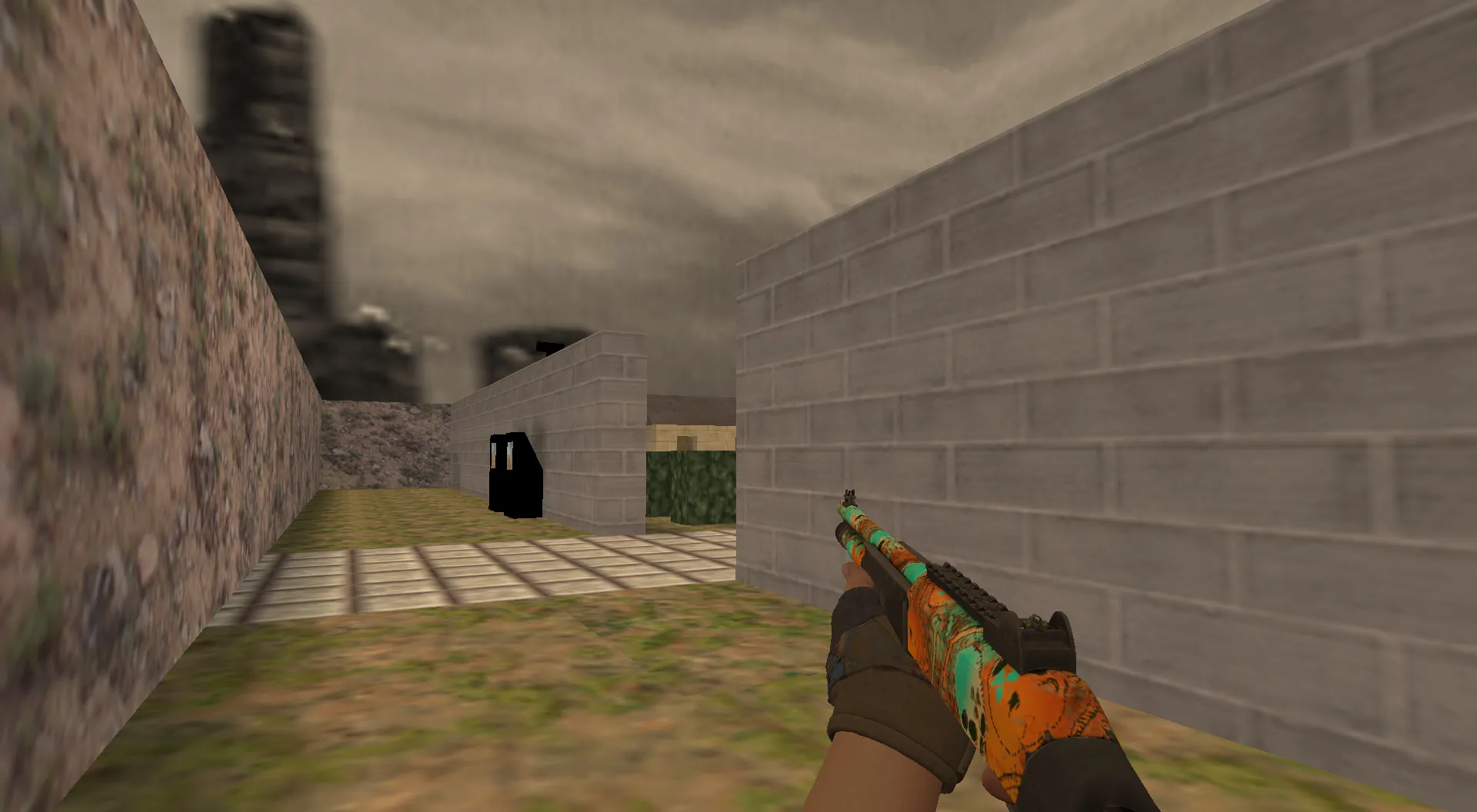 Скриншот  Пак моделей оружия Hydra Gloves | Case Hardened Pack для CS 1.6: v_, p_, w_ модели, анимация осмотра, звуки и текстуры