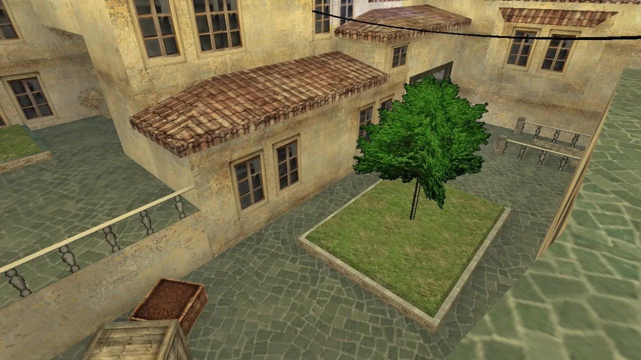 Скриншот Карта de_callipolia для CS 1.6: точки, маршруты, .nav и оптимизация wpoly/epoly