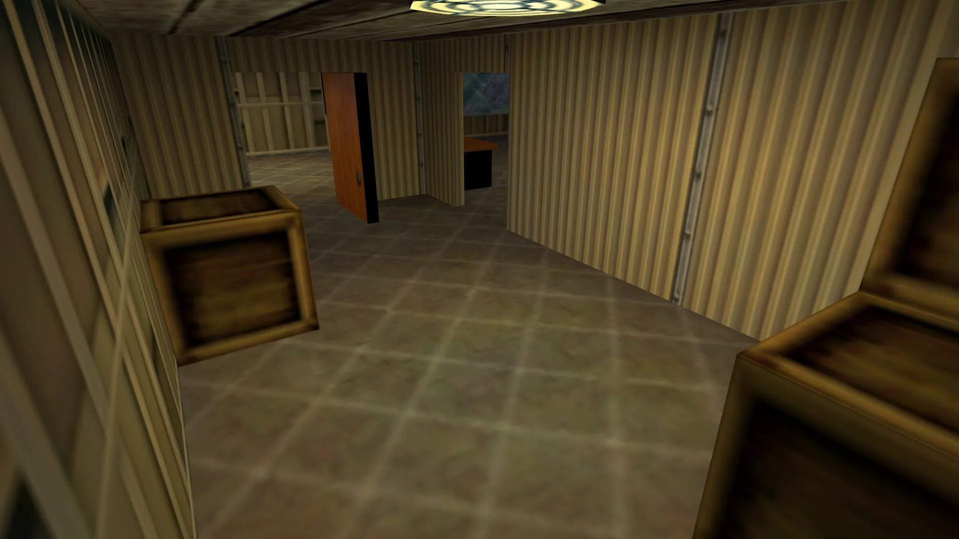 Скриншот  Карта cc_boathouse для CS 1.6: тактика за CT и T, точки, .nav для ботов, оптимизация wpoly/epoly