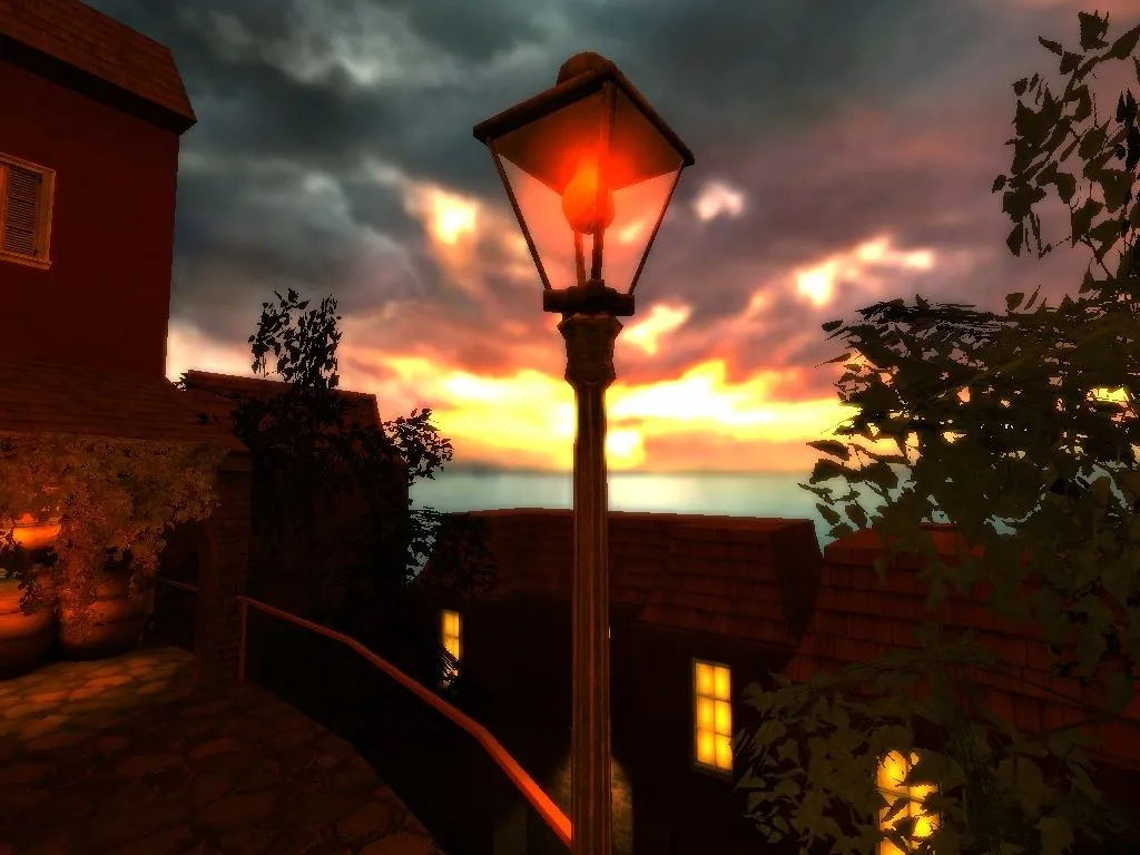 Скриншот Карта de_sunset_mission для CS 1.6 – детали и тактика