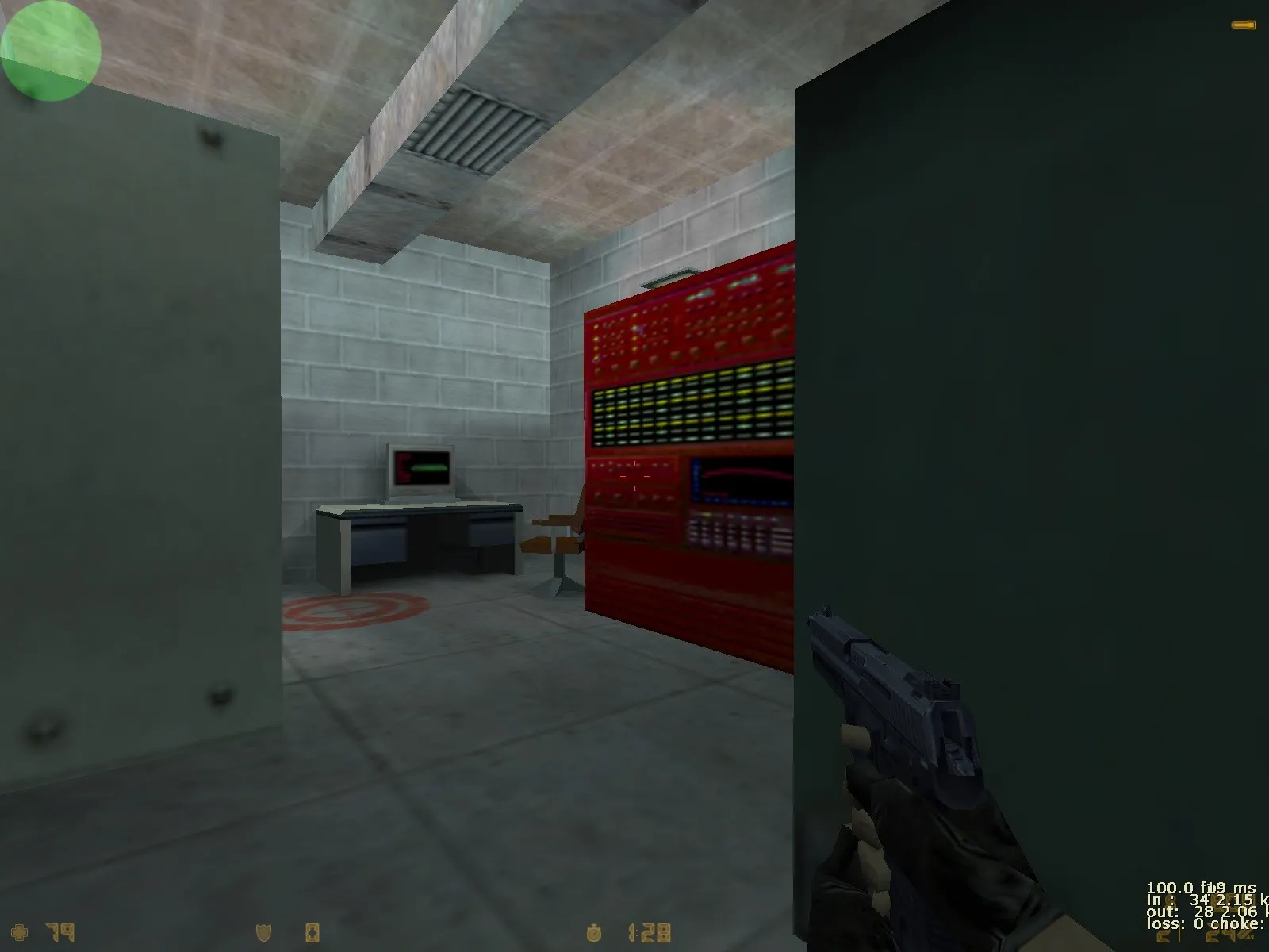 Скриншот  Карта de_assault_sk для CS 1.6: баланс сторон, точки, .nav для ботов и оптимизация (wpoly/epoly)