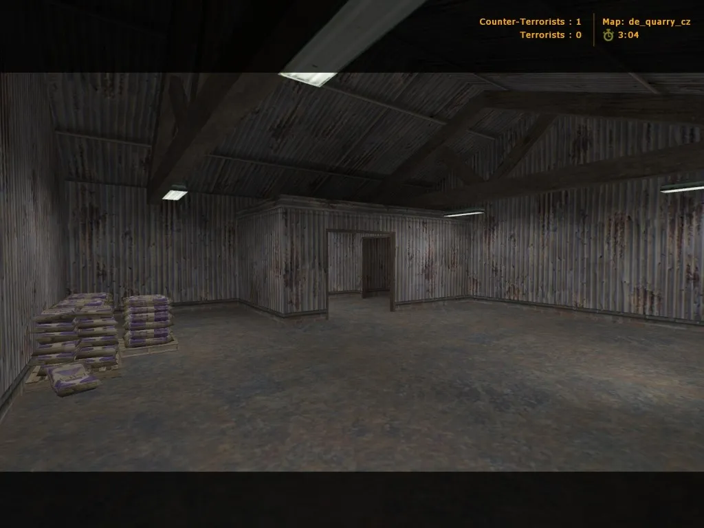 Скриншот Карта de_quarry_cz для Counter-Strike 1.6 — тактический анализ и особенности