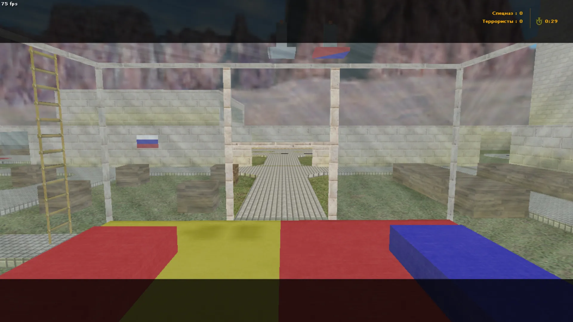 Скриншот  jb_russiandance для CS 1.6: jail карта, точки для CT/T, .nav для ботов и оптимизация под FPS