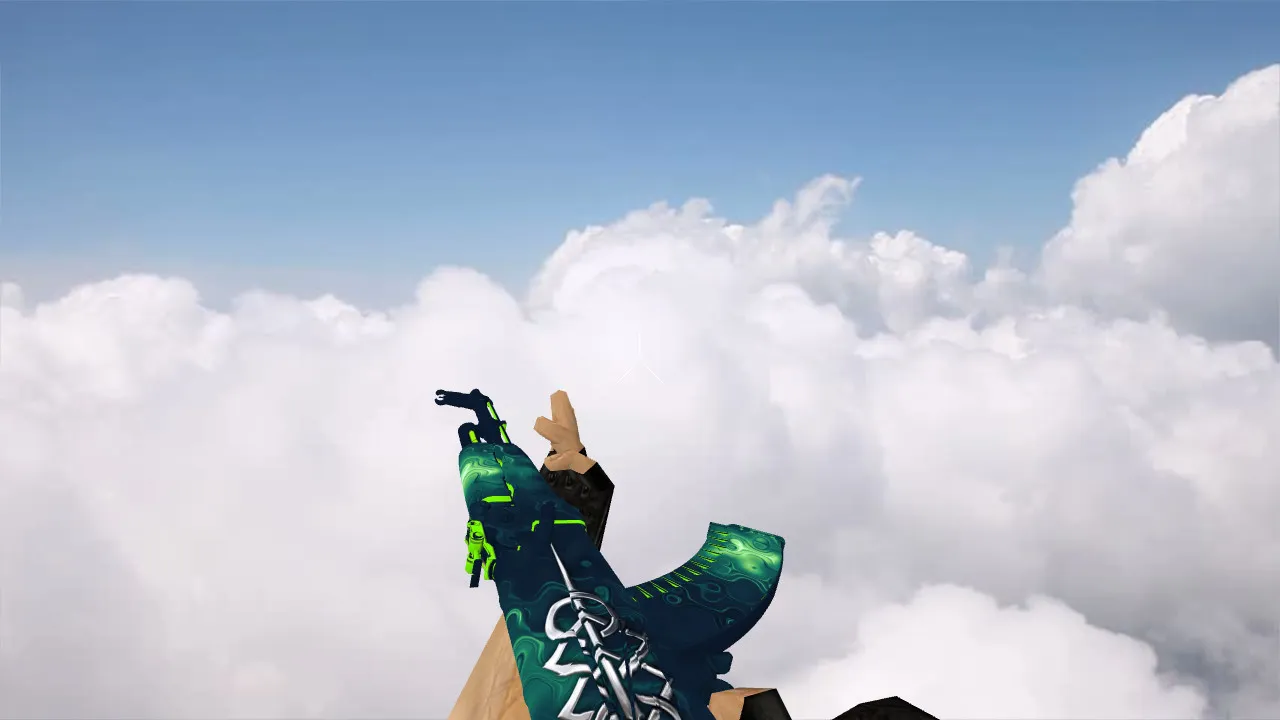 Скриншот Модель AK-47 Baine Blade для CS 1.6 — Качество и стиль