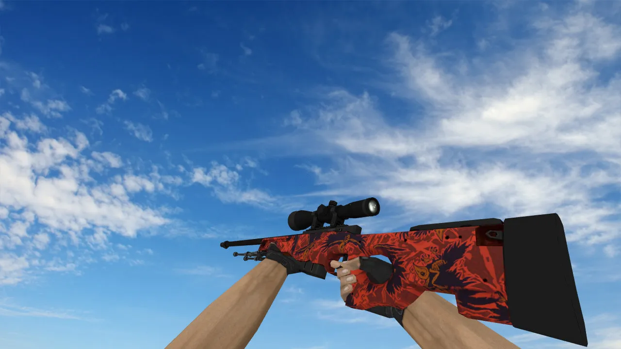 Скриншот Модель AWP «Ворон» для CS 1.6 - Скачай и Играй