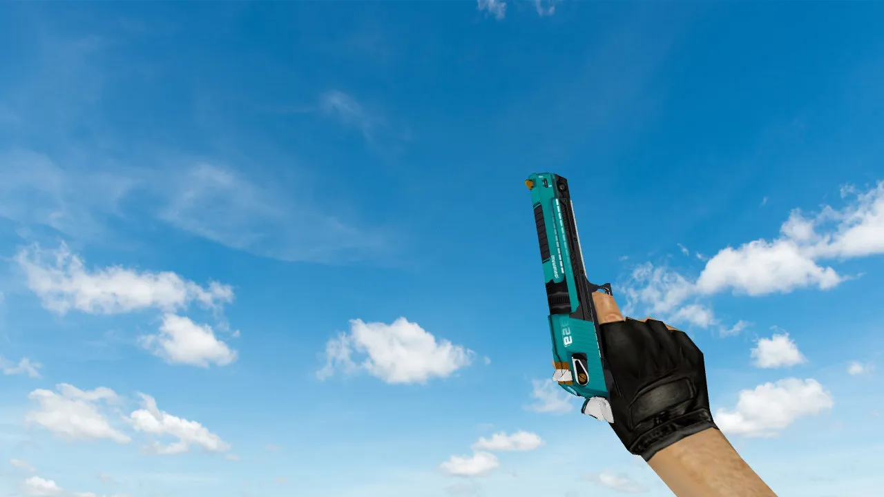 Скриншот Модель «Deagle Trigger Happy» для CS 1.6 — Загрузите уникальный скин