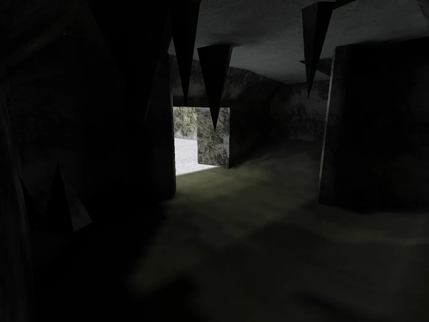 Скриншот Карта de_winterbase для CS 1.6 - тактическая карта в зимнем антураже