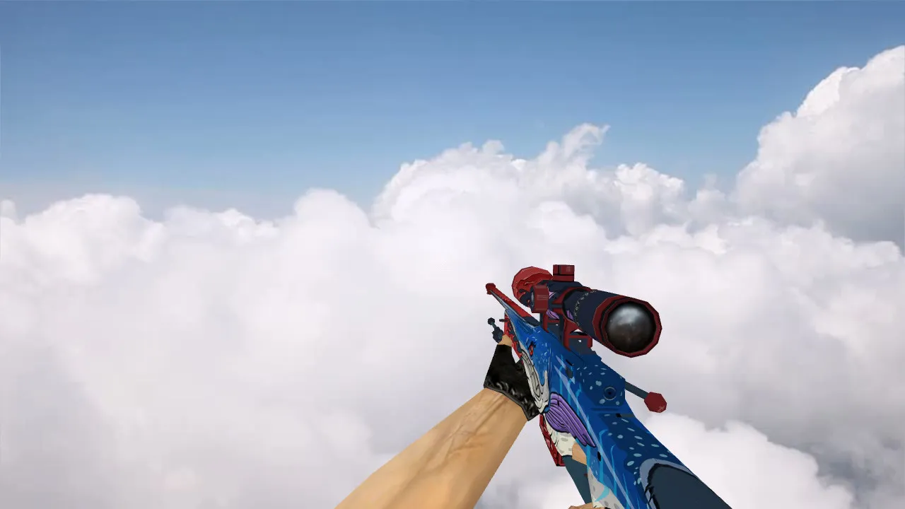 Скриншот Модель «AWP Seas Impaler» для CS 1.6 - Уникальные особенности