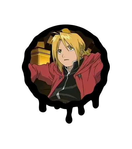 Скриншот Граффити «Эдвард Элрик» для CS 1.6 - Уникальный стиль в игре