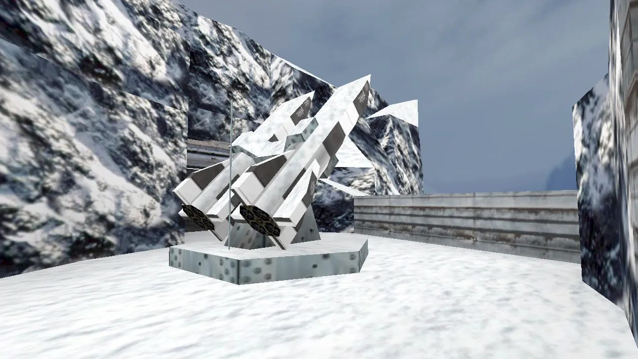 Скриншот  Карта de_winternuke для CS 1.6: тактика и особенности