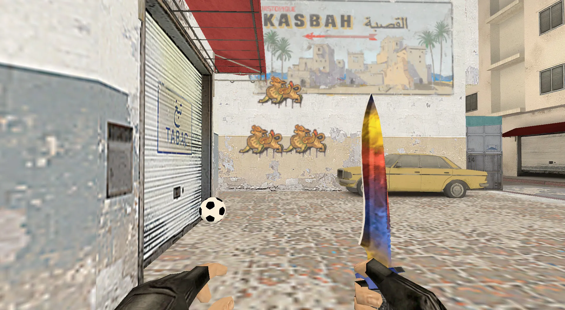 Скриншот  Граффити «Талисман» для CS 1.6 – Уникальные текстуры из CS:GO