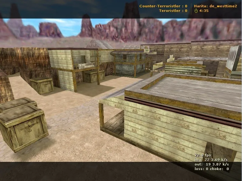 Скриншот  Карта de_westtime2 для CS 1.6: особенности и тактики