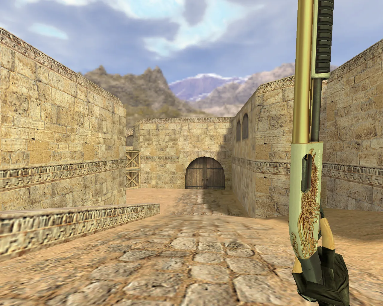 Скриншот Модель «Sawed-off Серый Феникс» для CS 1.6 - Качество и точность