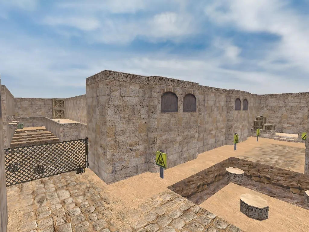 Скриншот Карта «deathrun_dustroad» для CS 1.6