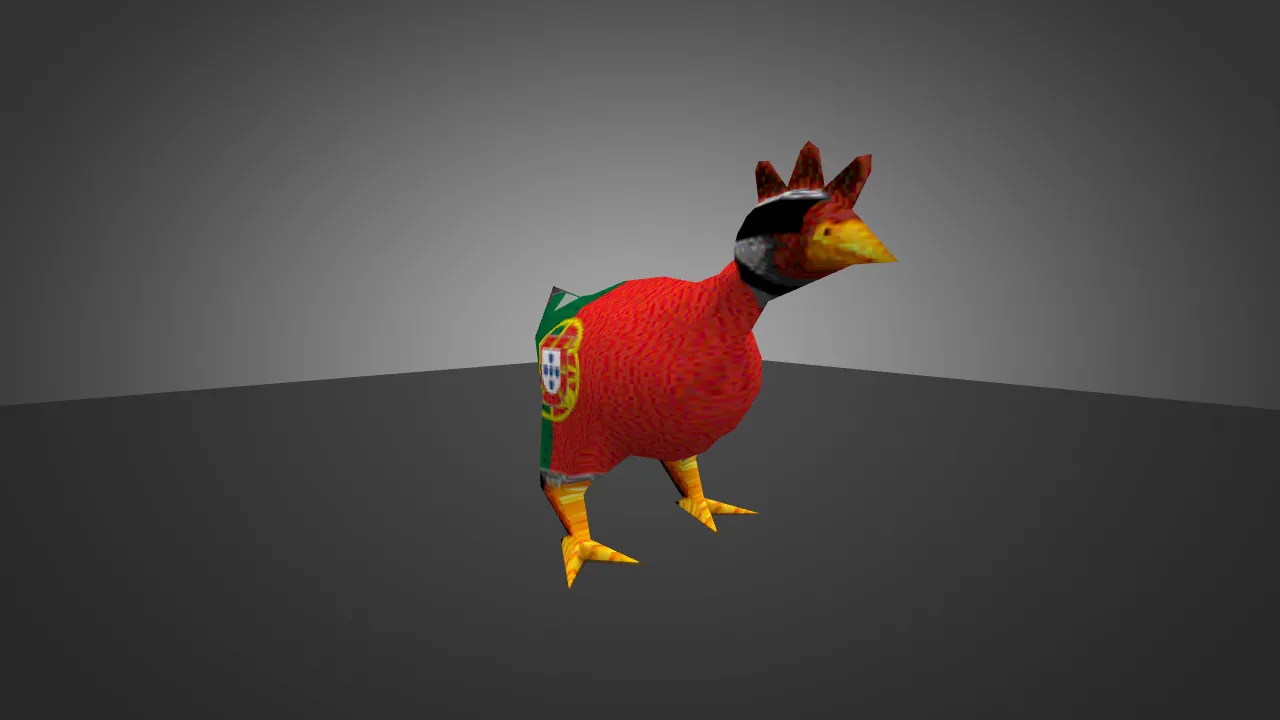 Скриншот Модель «Portugal Chiken» для CS 1.6 - Уникальный скин для игроков