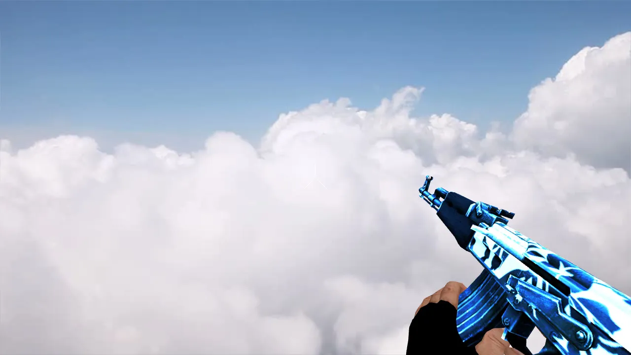 Скриншот Модель «AK-47 Arctic» для CS 1.6 - Подробности и установка