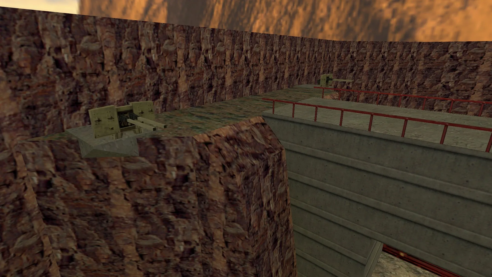 Скриншот  Карта «explosion!» для CS 1.6 - Тактические возможности и особенности