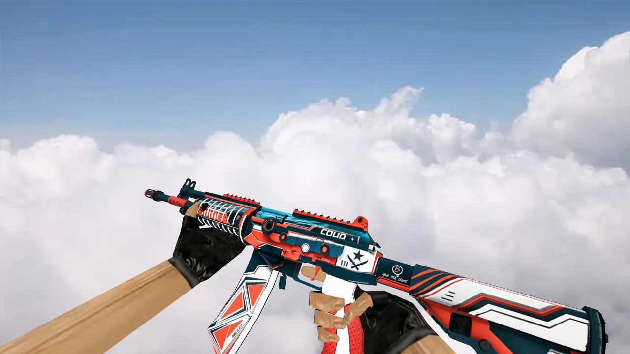 Скриншот Модель «Galil Coup» для CS 1.6 — точность и стиль