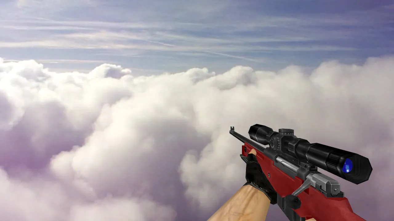 Скриншот Модель Default AWP Red Re-Color для CS 1.6 - Скачать сейчас