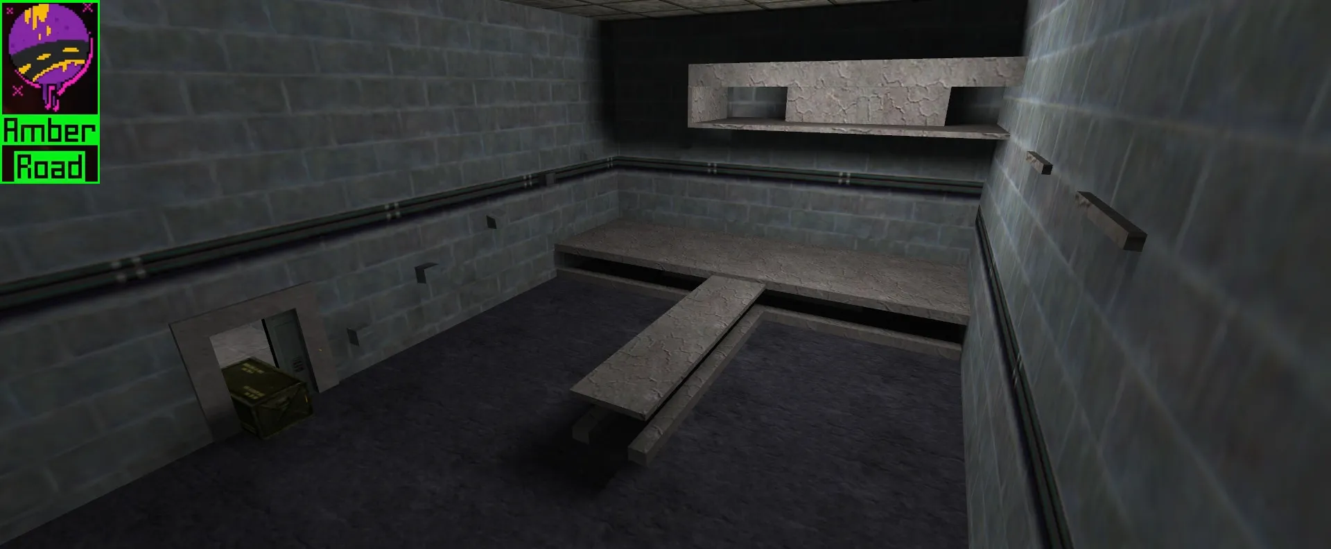 Скриншот  zm_AmberRoad для CS 1.6: зомби-карта, точки, маршруты и .nav для ботов