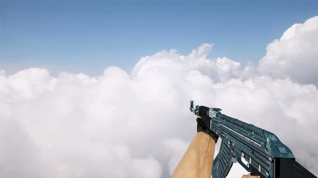 Скриншот Модель AK-47 Starline Container v_ для CS 1.6: p_ w_ файлы, звуки, анимация осмотра, текстуры и настройка