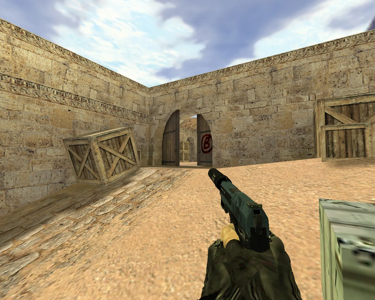 Скриншот Модель «USP Страж» для CS 1.6: высокое качество и уникальность