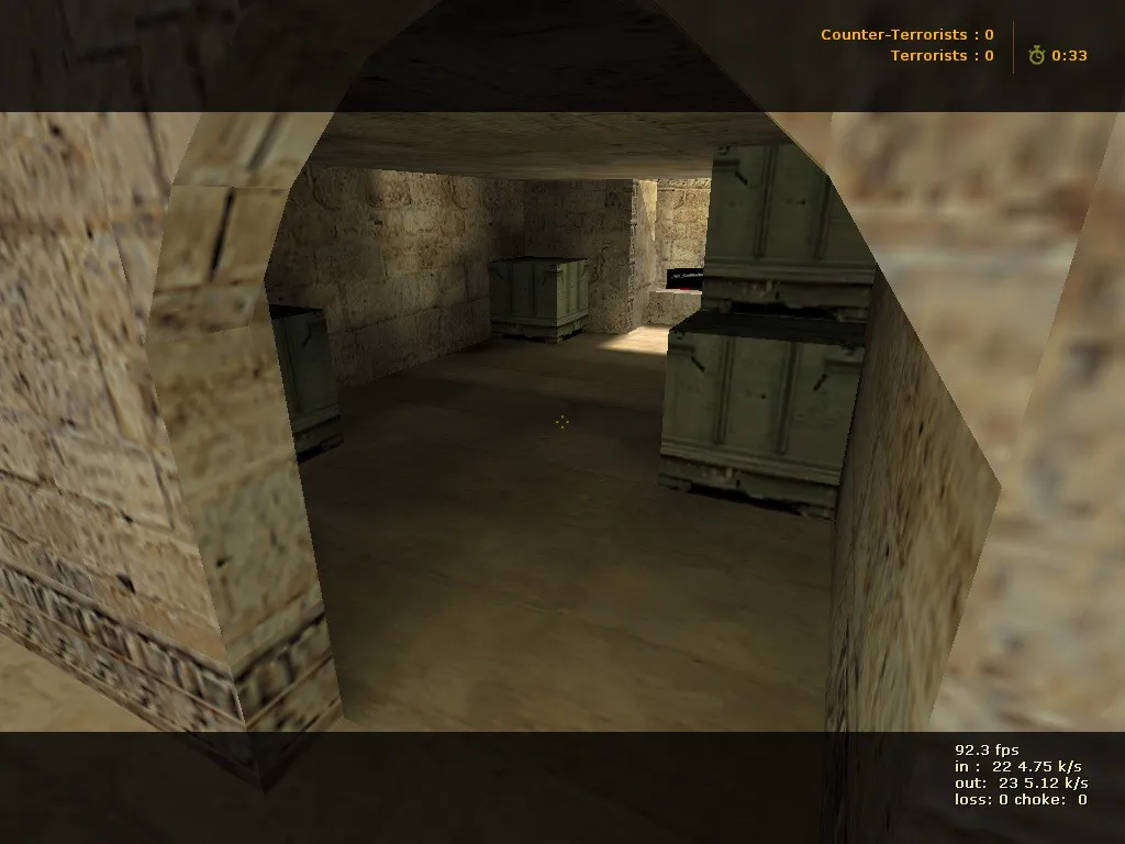 Скриншот  de_dust2_cv — DE карта для CS 1.6: точки, маршруты, .nav для ботов и оптимизация wpoly/epoly